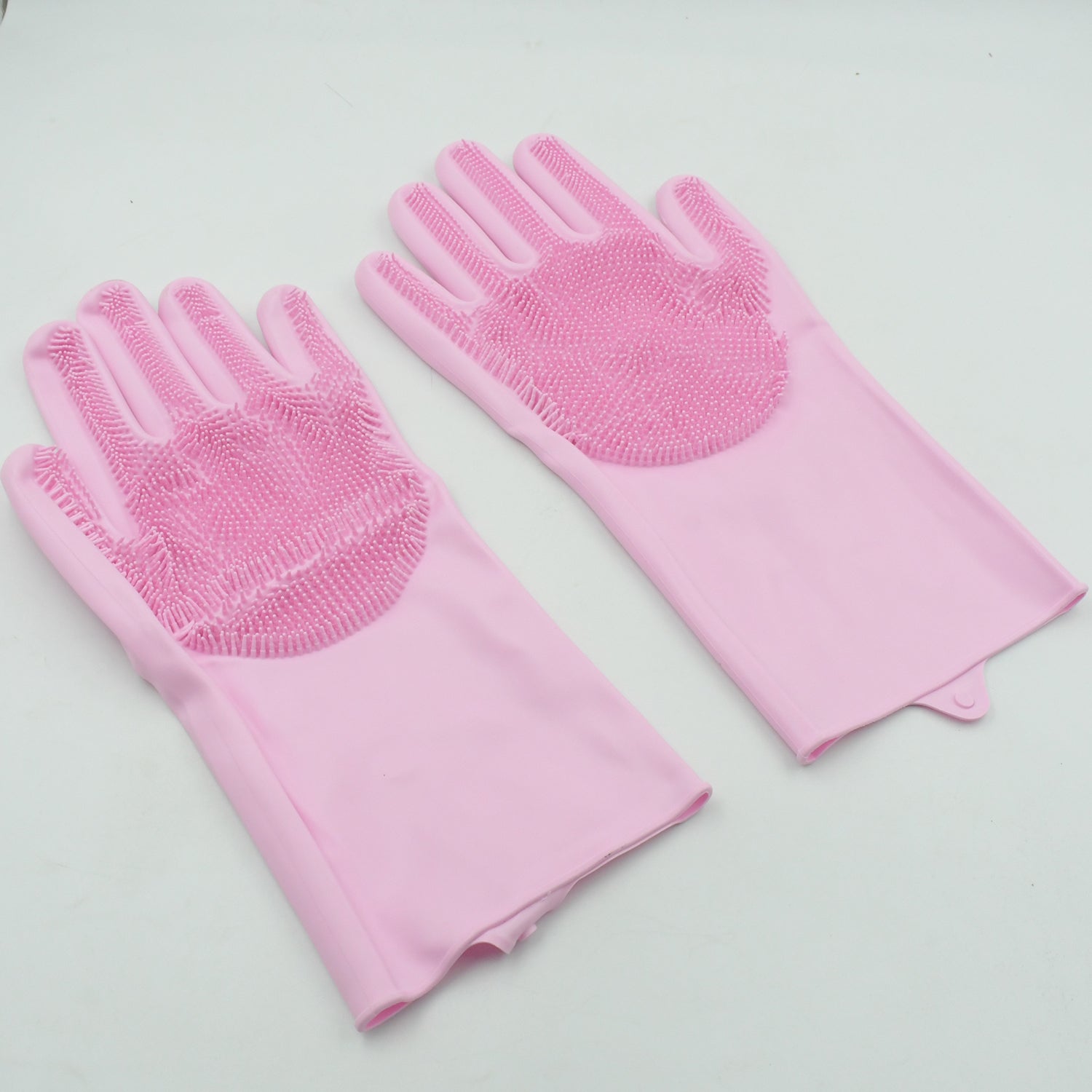 4187 Dishwashing Gloves with Scrubber| Silicone Cleaning Reusable Scrub Gloves for Wash Dish Kitchen| Bathroom| Pet Grooming Wet and Dry Glove (1 Pair , 196Gm) 4187 Dishwashing Gloves with Scrubber| Silicone Cleaning Reusable Scrub Gloves for Wash Dish Kitchen| Bathroom| Pet Grooming Wet and Dry Glove (1 Pair , 196Gm)